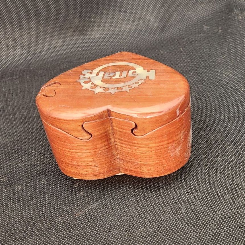 Harrah's Rosewood Puzzle Jewelry Box 
4