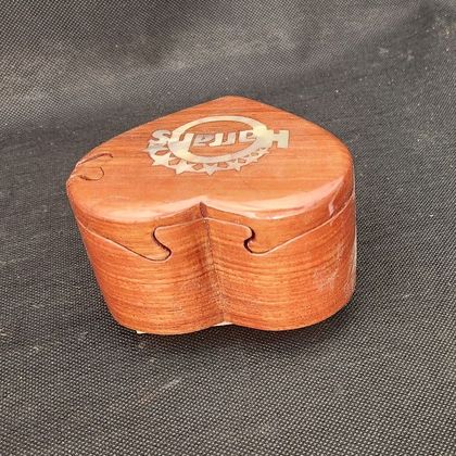 Harrah's Rosewood Puzzle Jewelry Box 
4