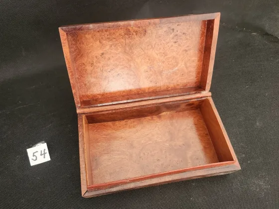 Rosewood Burl Knick-Knack Box 
7