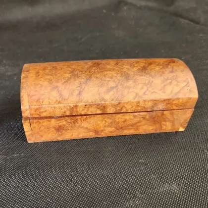 Rosewood Burl Knick-Knack Dometop Box
6
