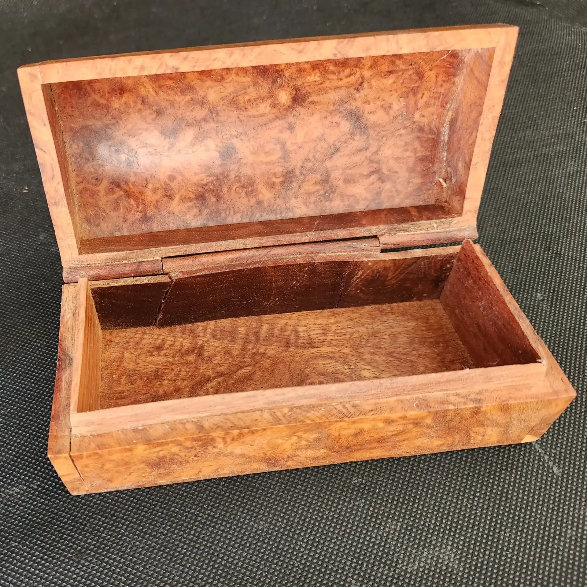 Rosewood Burl Knick-Knack Dometop Box
6
