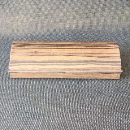 Stripped Ebony Jewelry Box 
2.5