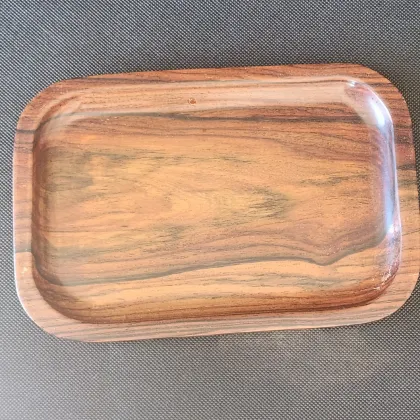 Rosewood serving tray
5.75