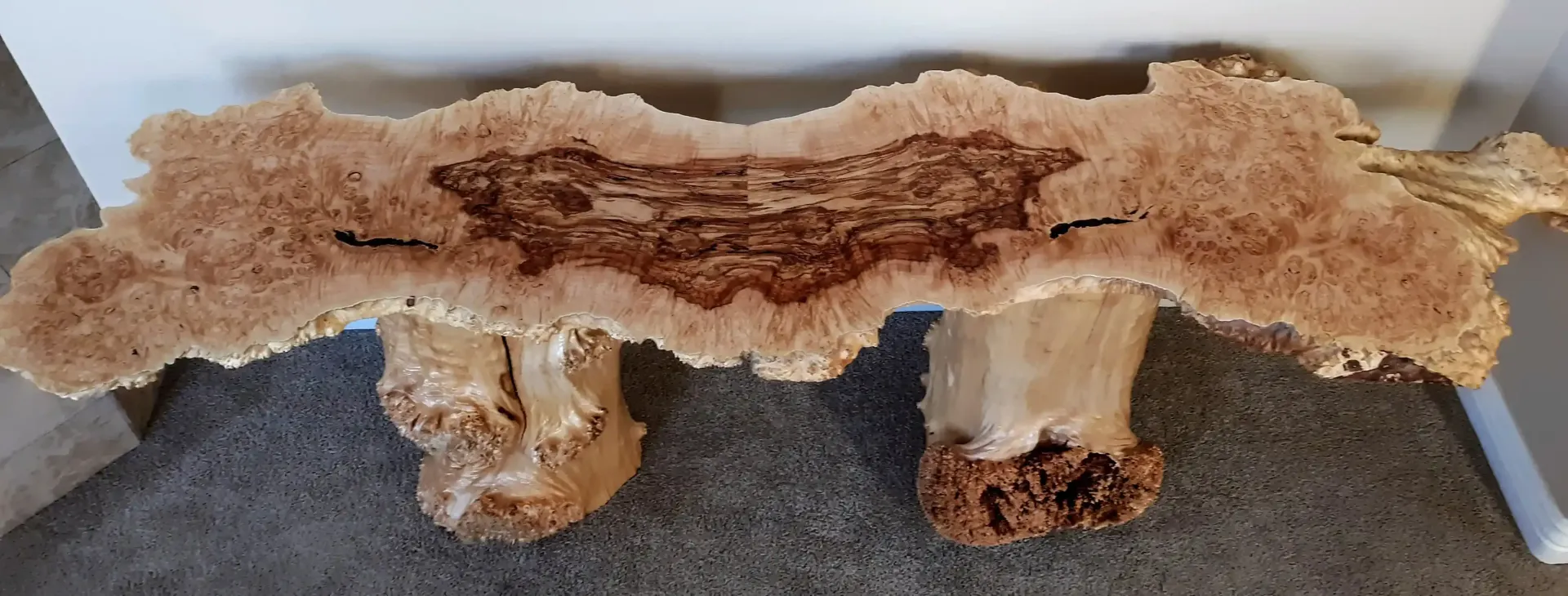 large burl table