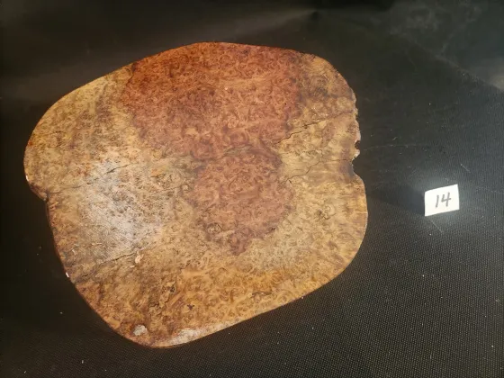 Amboyna Burl Cap - Slight Checks 
10