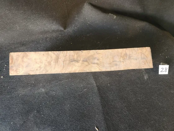 Myrtylewood Burl Quilted 
12.5