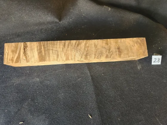 Myrtylewood Burl Quilted 
12.5