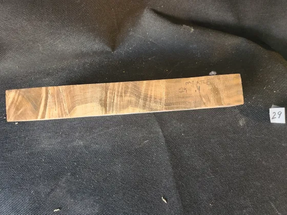 Myrtlewood Burl Quilted 
13.5