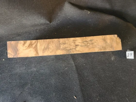 Myrtlewood Burl Quilted 
13.5