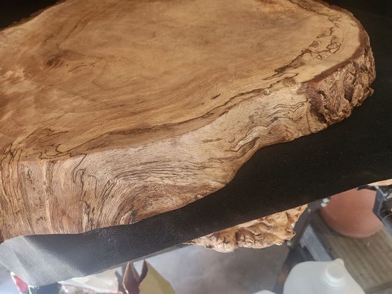 Oak Burl - Live Edge 
25