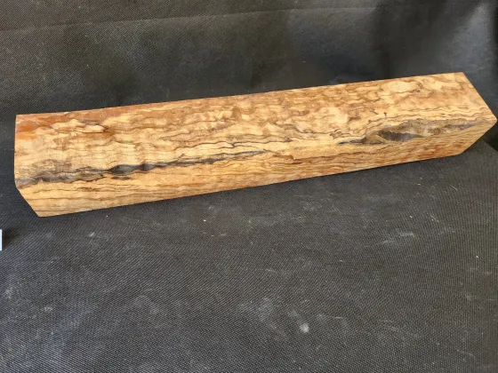 Spalted Figured Maple 
Item ID: Wood 63