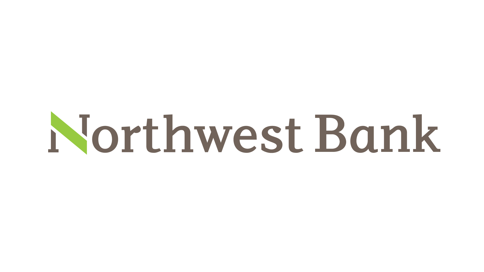 The northwest bank logo is green and brown on a white background.
