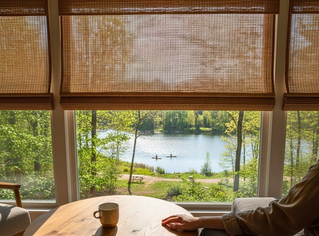 woven wood shares for kitchen