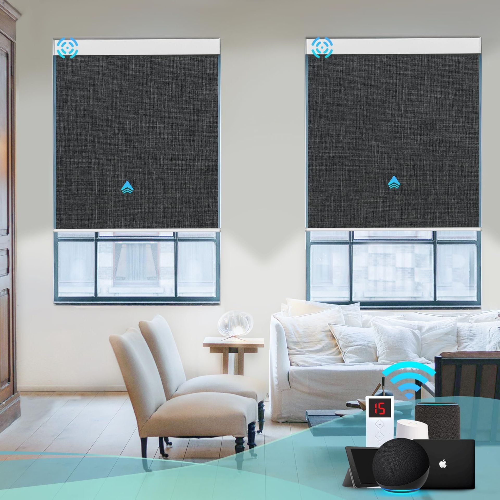 Aprilsmart Motorized Shades