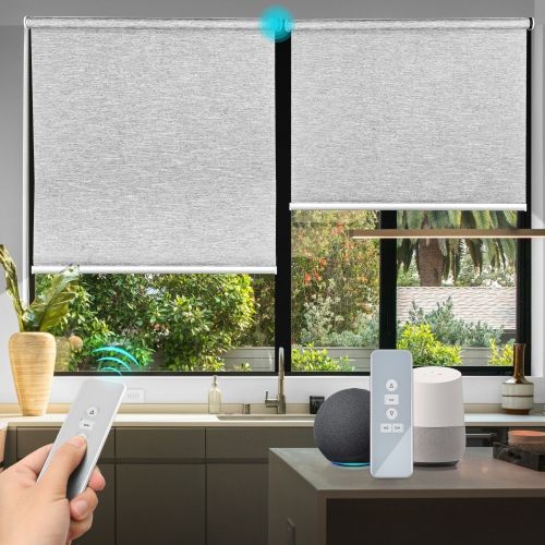 Motorized and Automated Cordless Blinds