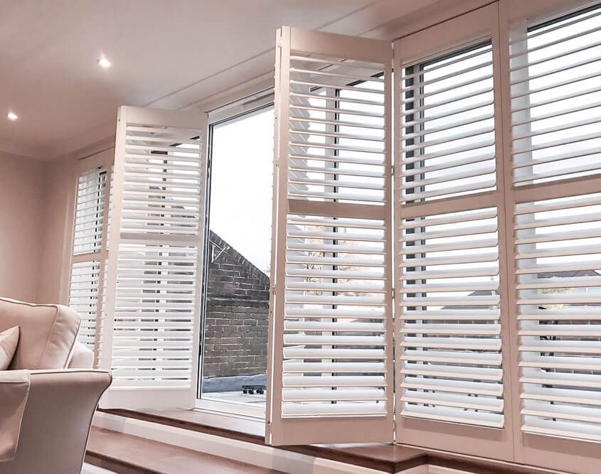 Plastic (PVC or Composite) Plantation Shutters