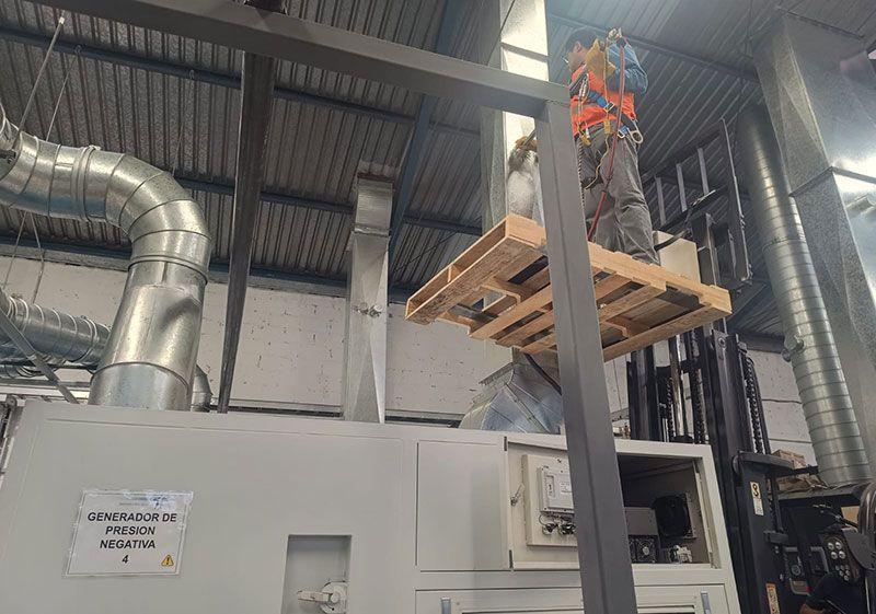 Control ambiental en planta