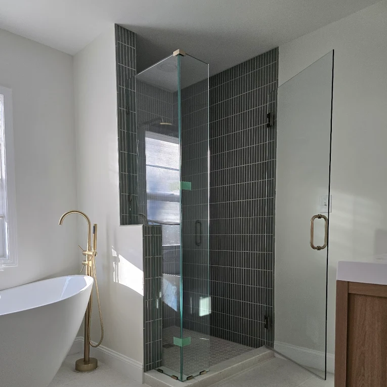 after bathroom remodel