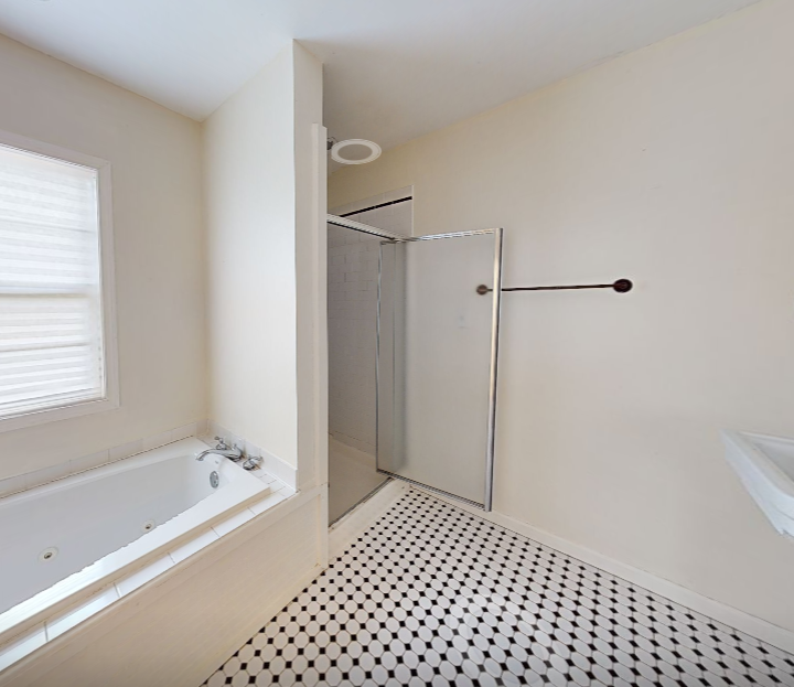 before bathroom remodel