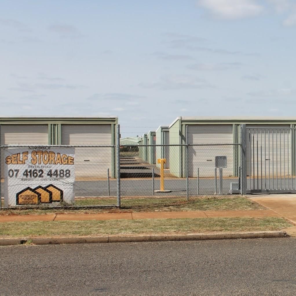 Storage Sheds on a Grassy Field Behind a Fence — Kingaroy Self Storage Sheds in Kingaroy, QLD
