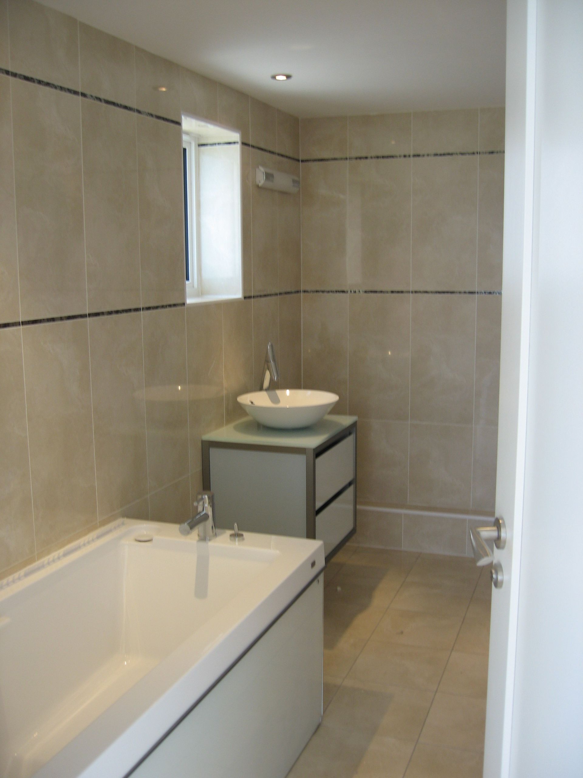 new bathroom installation by RTB construction in Cheltenham