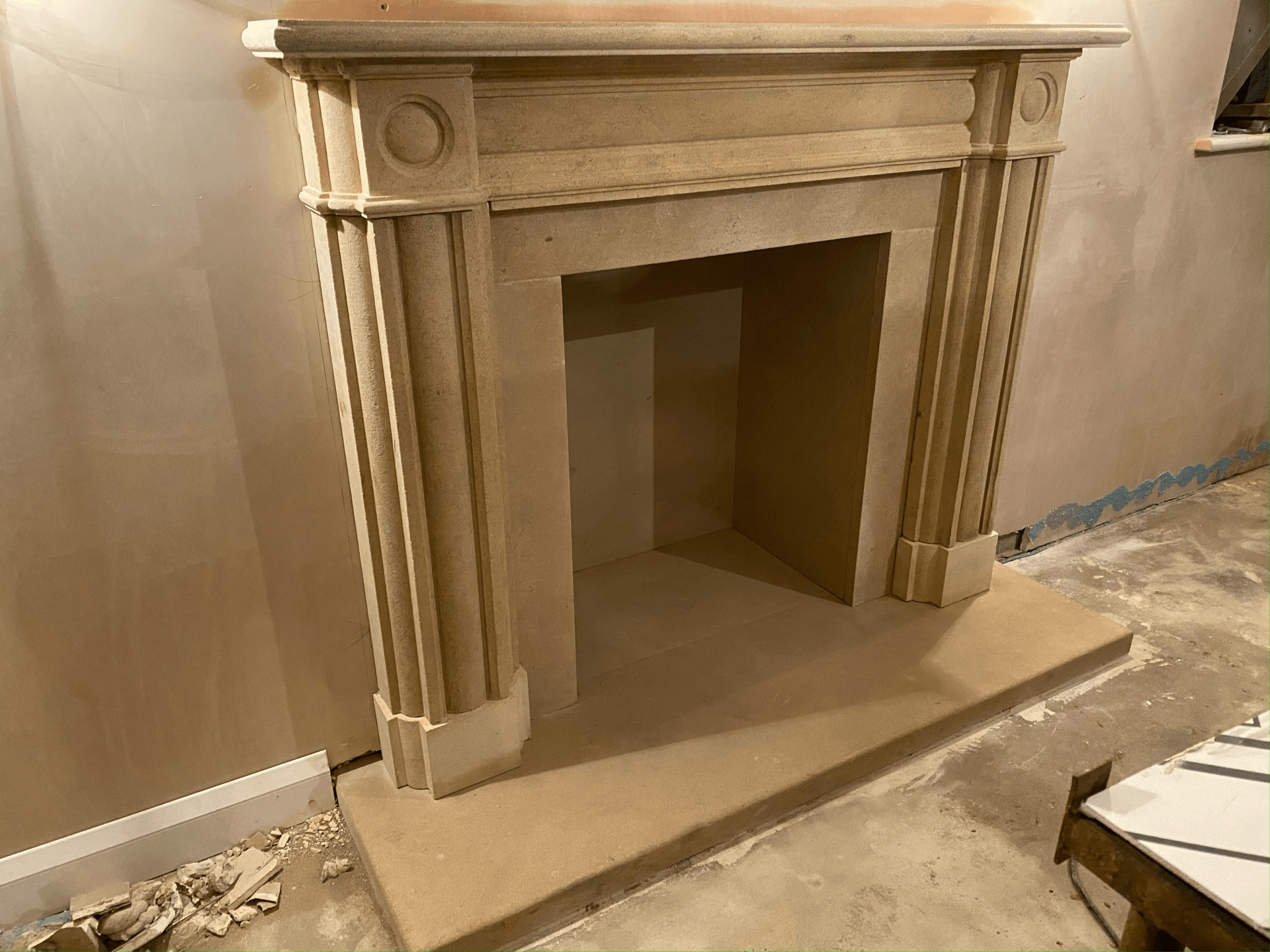 fireplace  by RTB construction in Cheltenham