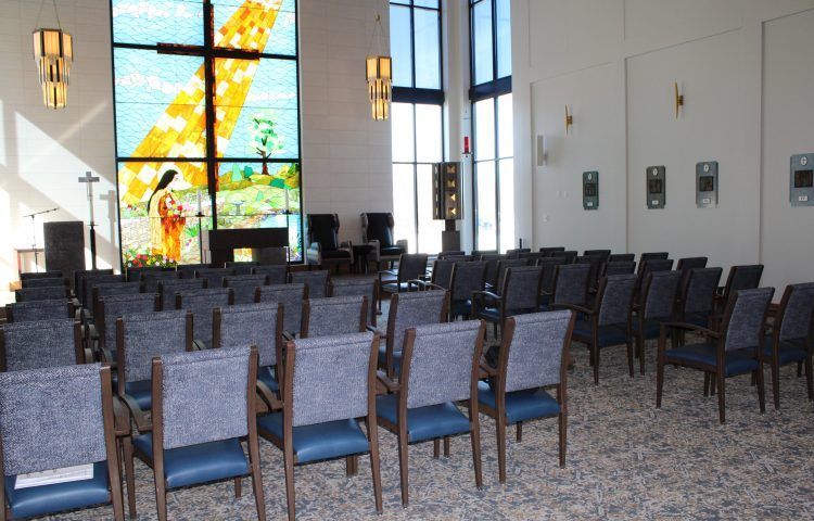 Discover the inspiring story of faith and generosity that built the Father Mycue Chapel at Saint The