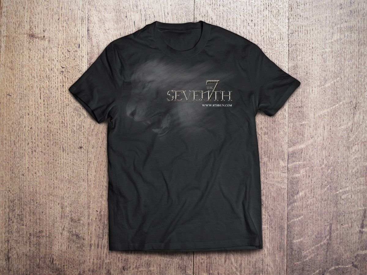 A black t-shirt with the word static on it