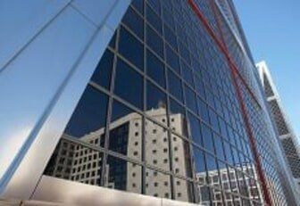 commercial building windowdecorative tinted window, auto glass & window tinting in Fort Wayne IN