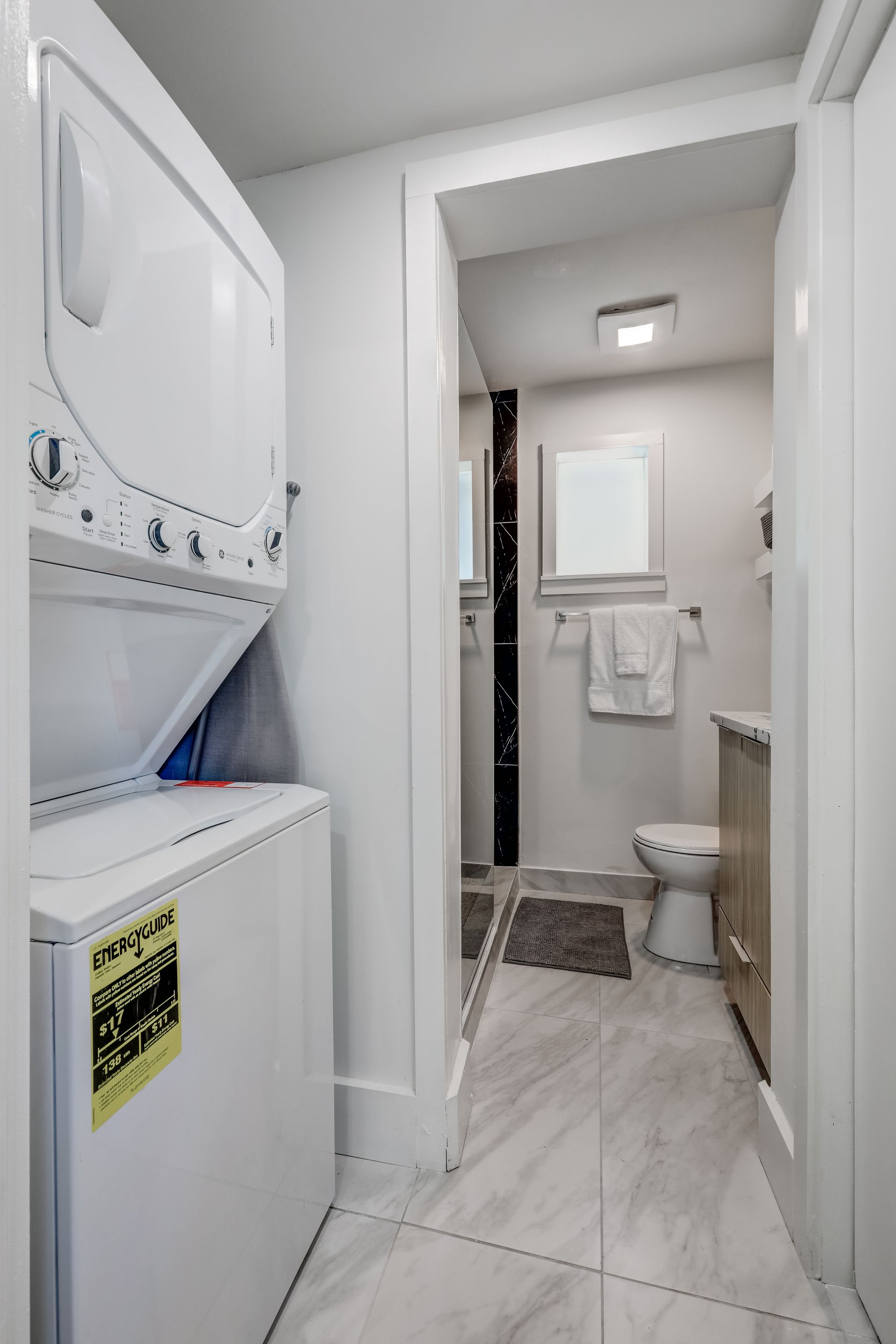 Washer and Dryer Included