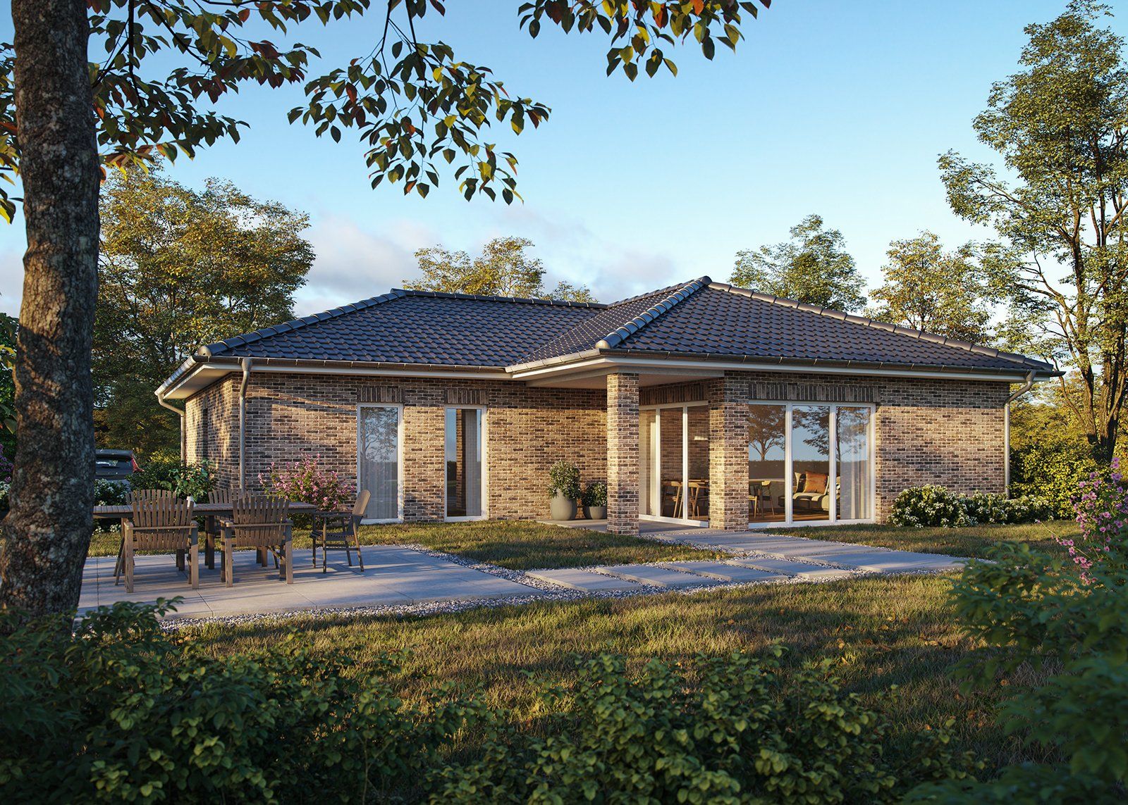 Visualisierung Einfamilienhaus