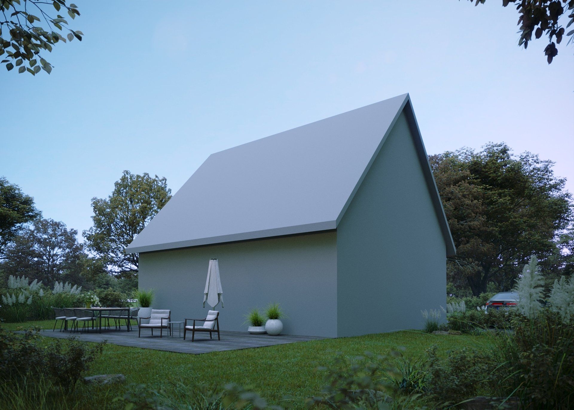 Visualisierung Einfamilienhaus Vorlage 3 Kamera 3