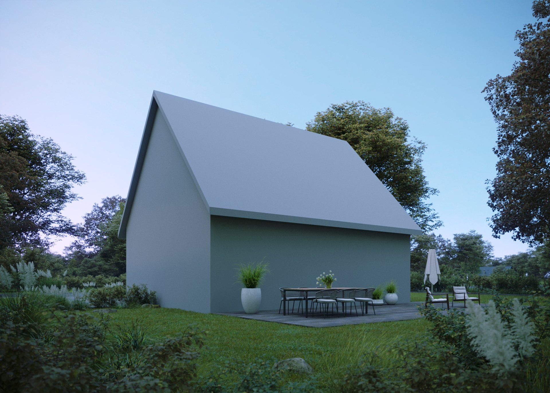 Visualisierung Einfamilienhaus Vorlage 3 Kamera 4