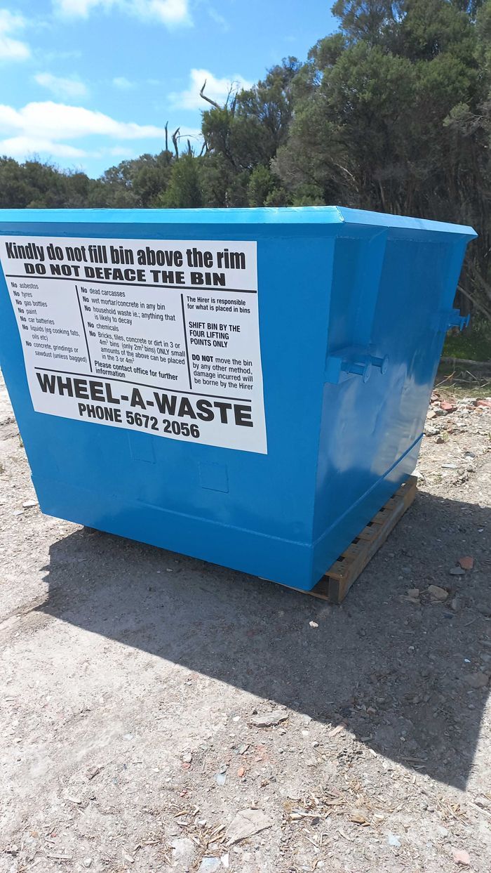 3m3 Skip Bin — Wonthaggi, VIC — Wheel-A-Waste
