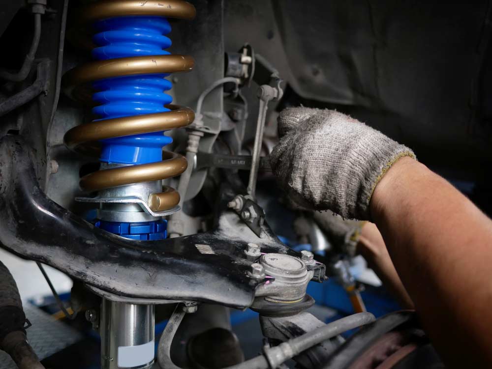 Maintaining a Car Shock Absorbers — Diesel Fitter and Mechanic In Bundaberg East, QLD