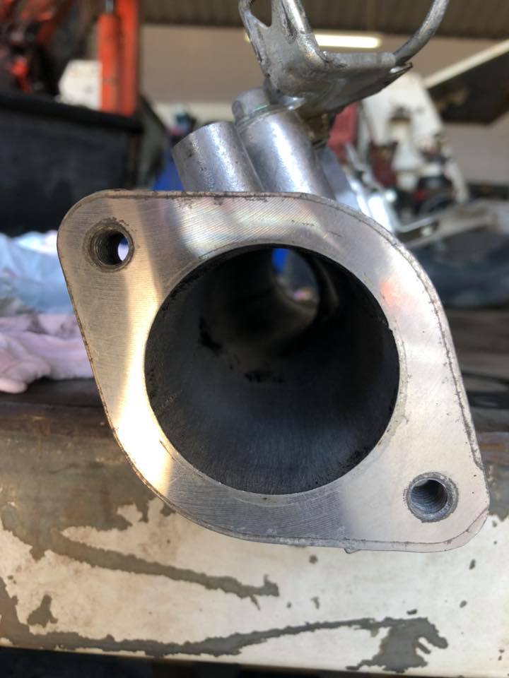 Vehicle Downpipe — Diesel Fitter and Mechanic In Bundaberg East, QLD