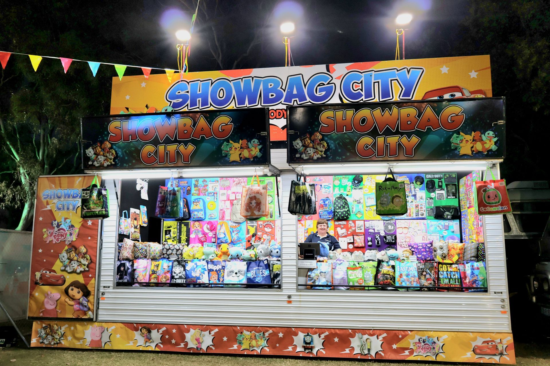 A Baby Shark Fishing Game Is Sitting On A Table — Bills Amusements In Rockhampton, QLD