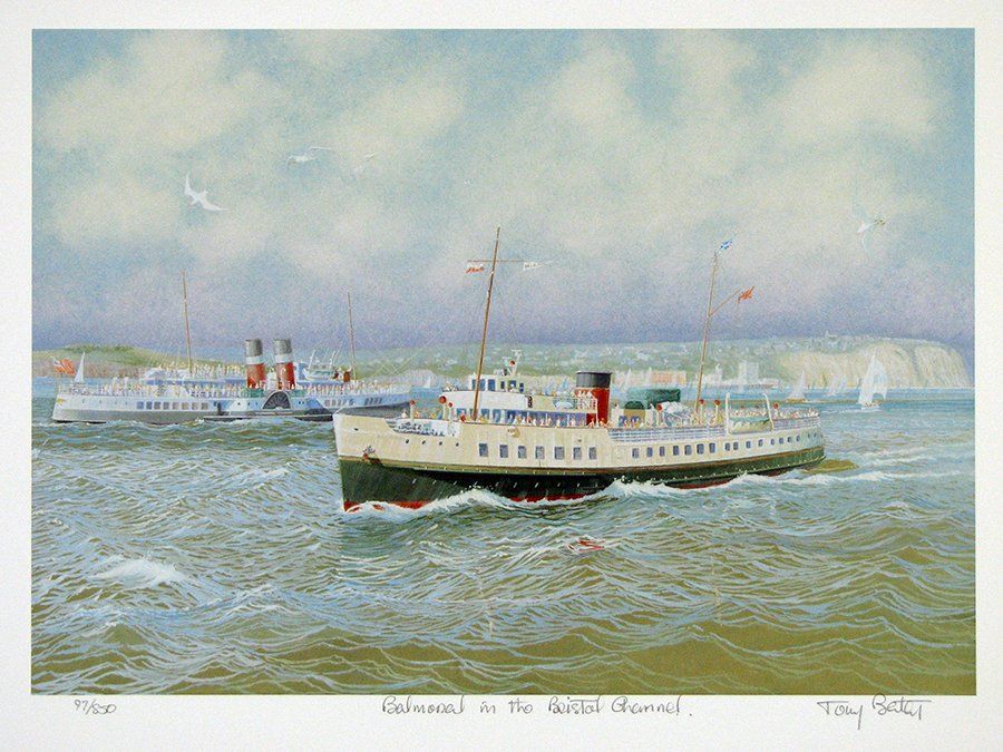 Balmoral in Bristol Channel by Tony Batey