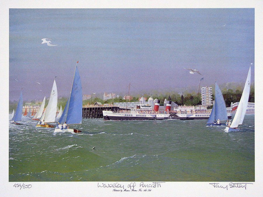Waverley off Penarth by Tony Batey