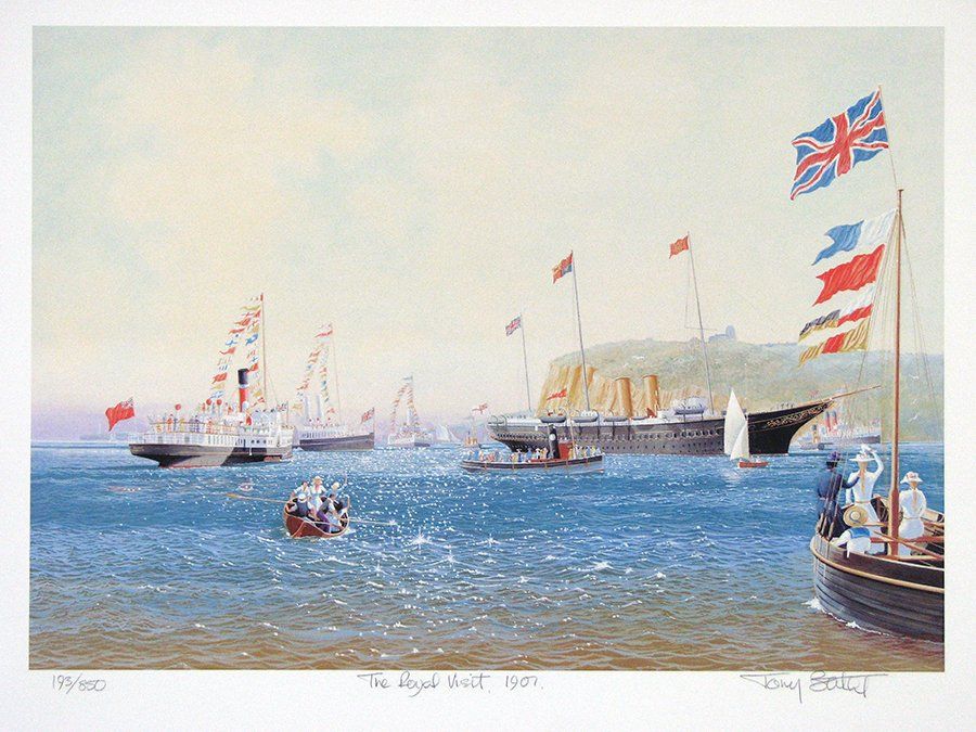 Royal Visit to Cardiff 1907 by Tony Batey