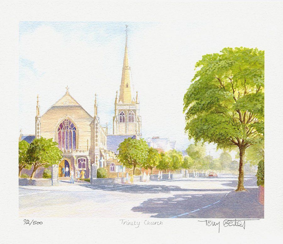 Trinity Church Penarth by Tony Batey