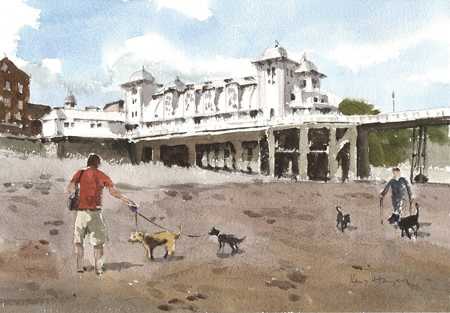 Penarth Pier by Ken Hayes