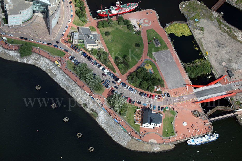 Norwegian Church Aerial Photo