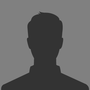 A silhouette of a man 's head on a gray background.