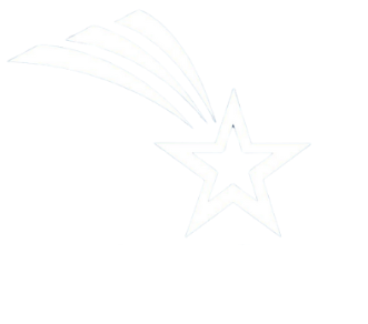 the transparent blue star property management logo 