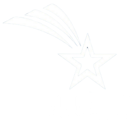 the transparent blue star property management logo 