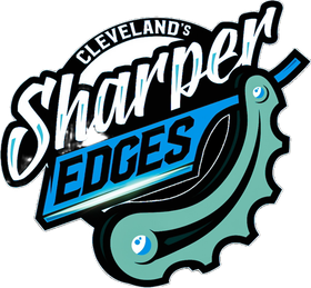 A logo for cleveland 's sharper edges is shown