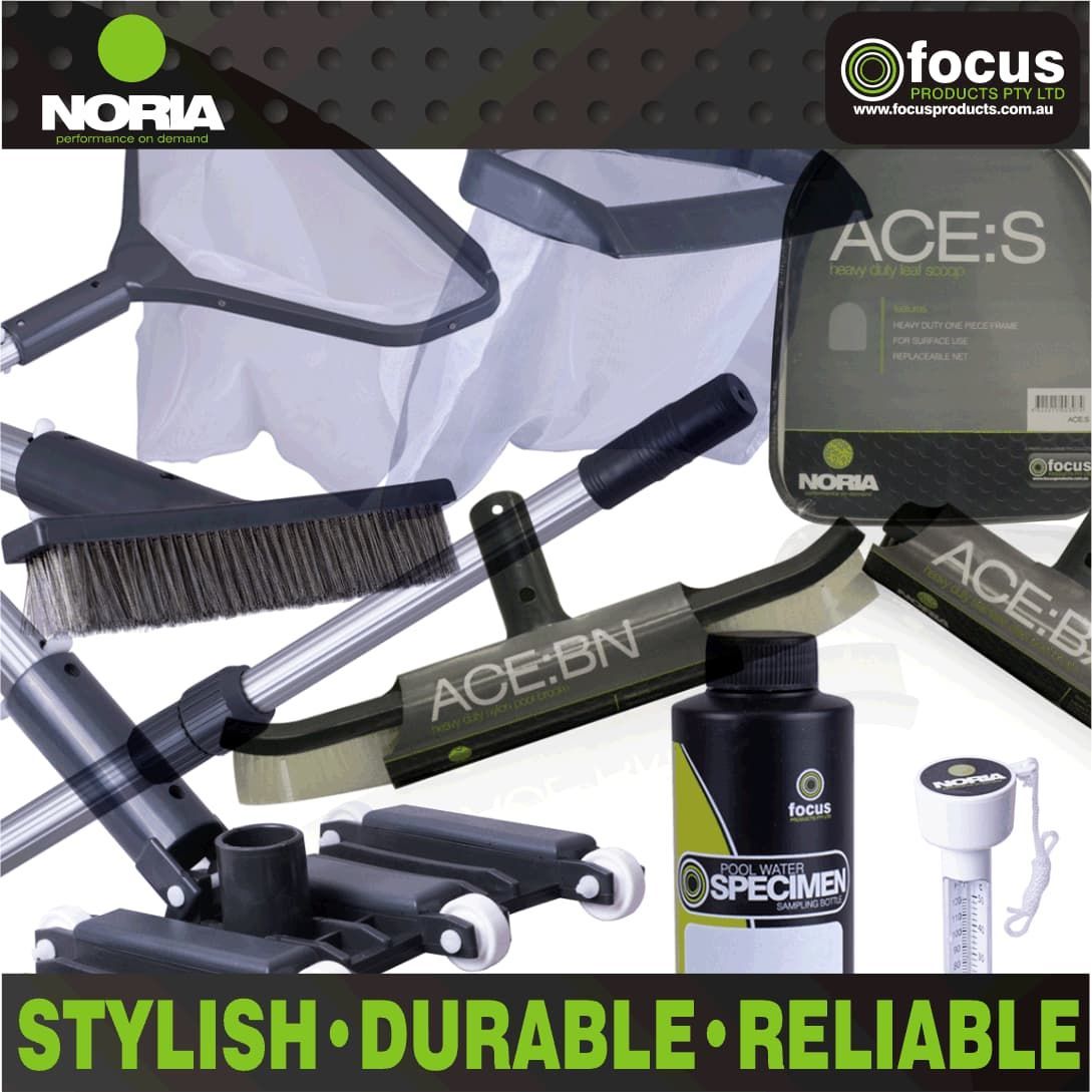 PooL Cleaning Supplies: Nets, Brushes, Poles, Chemicals — Creative Pools and Spas in Rosebud, VIC