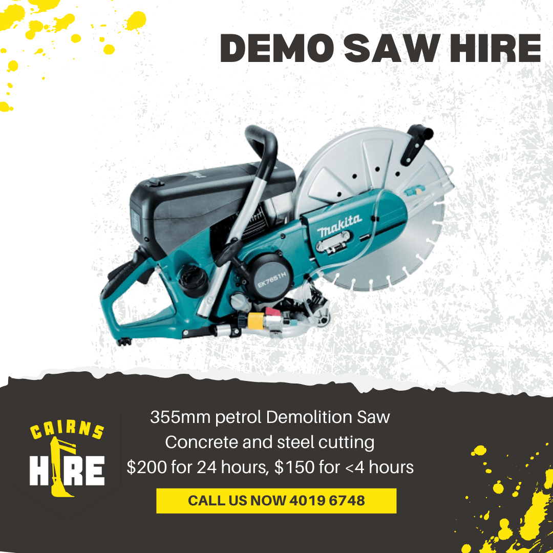 A demo saw hire is available for $ 200 for 24 hours , $ 150 for 4 hours.