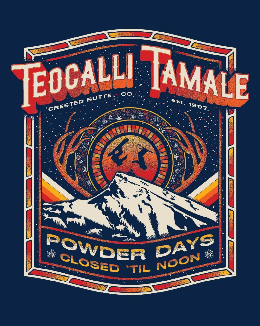 teocalli tamale crested butte co. powder days closed til noon